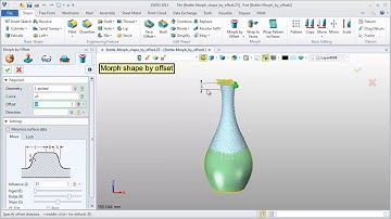 ZW3D CAD Tutorial 13: Understand ZW3D Morph Features in Minutes