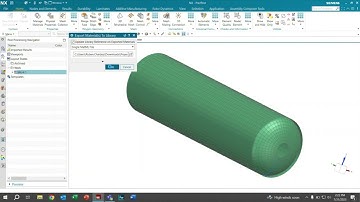 Exporting Custom Materials in NX