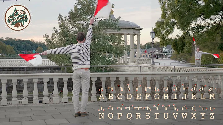 How To Do The Semaphore Alphabet (Old Scout Field Guide)