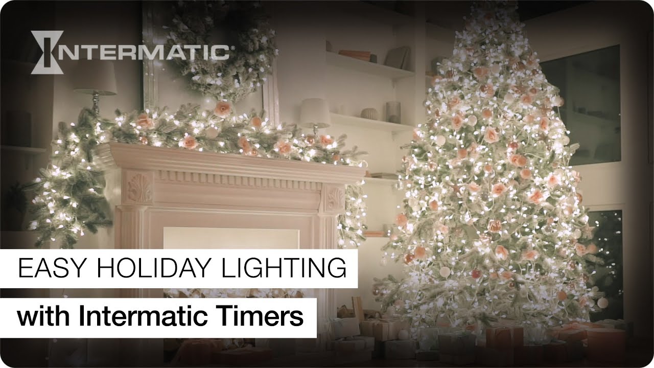 Intermatic Outdoor Christmas Light Timer Switch Electric Outlet for Night Lights
