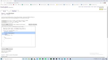 Map-2 (wordMultiple) Java Tutorial || Codingbat.com