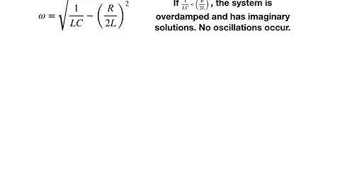 Damped RLC Circuits