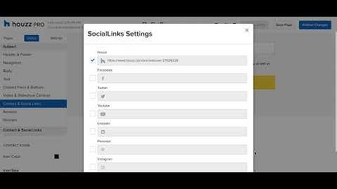 How to add social media links to your website footer