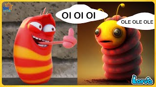 LARVA TUBA - Red Larva Oi Oi Oi Original VS Meme - Top 20 Red Yellow Pink Of Larva oi oi oi