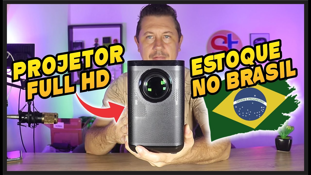 PROJETOR FULL HD BARATO, SILENCIOSO e com ESTOQUE NO BRASIL (ZEEMR D1 PRO), image size:1280x720