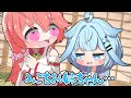 [手描き]すうちゃんに「お姉ちゃん」と呼ばれてメロメロになるさくらみこ[うたかた/ホロライブ/切り抜き/戌神ころね/さくらみこ/水宮枢/漫画]　[切り抜き漫画]