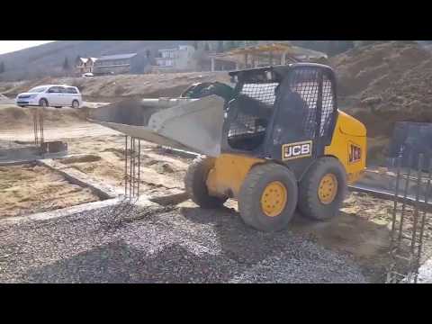 მოსამზადებელი სამუშაოები საძირკვლის ჩასხმამდე