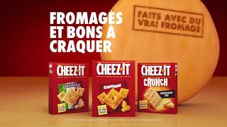 Cheez-It Fromagé Et Bon À Craquer. Offerts En 10 Saveurs Fromagées.
