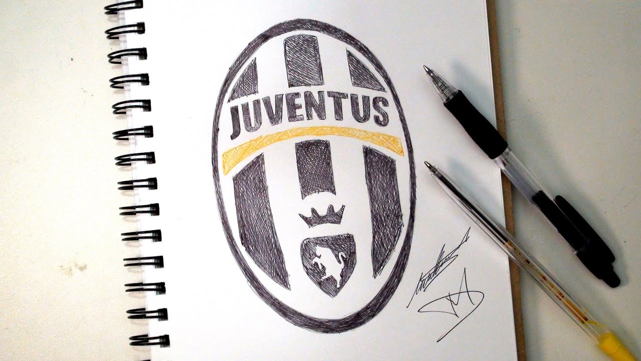 Sketch Sunday 25 How To Draw The Juventus Logo Demoose Art