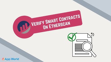 Verify ethereum smart contract on etherscan