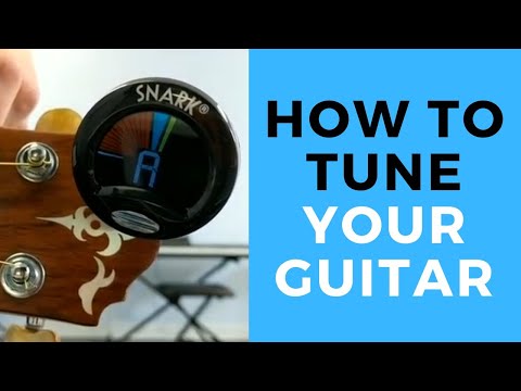 How To Tune A Guitar for Beginners  Beginner Guitar Lesson