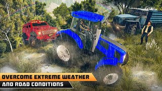 Real Tractor Pulling Simulator Offroad| City Mod |mobile game ply| #Xpertgameplay| Top videos Game screenshot 1