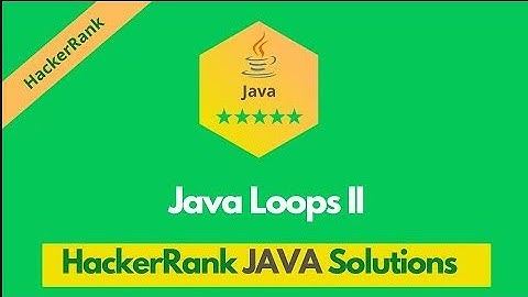 HackerRank Java Loops II problem solution in Java | Java problems solutions | Programmingoneonone