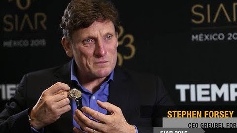 SIAR. Greubel Forsey, proyecto Naissance d’une Montre