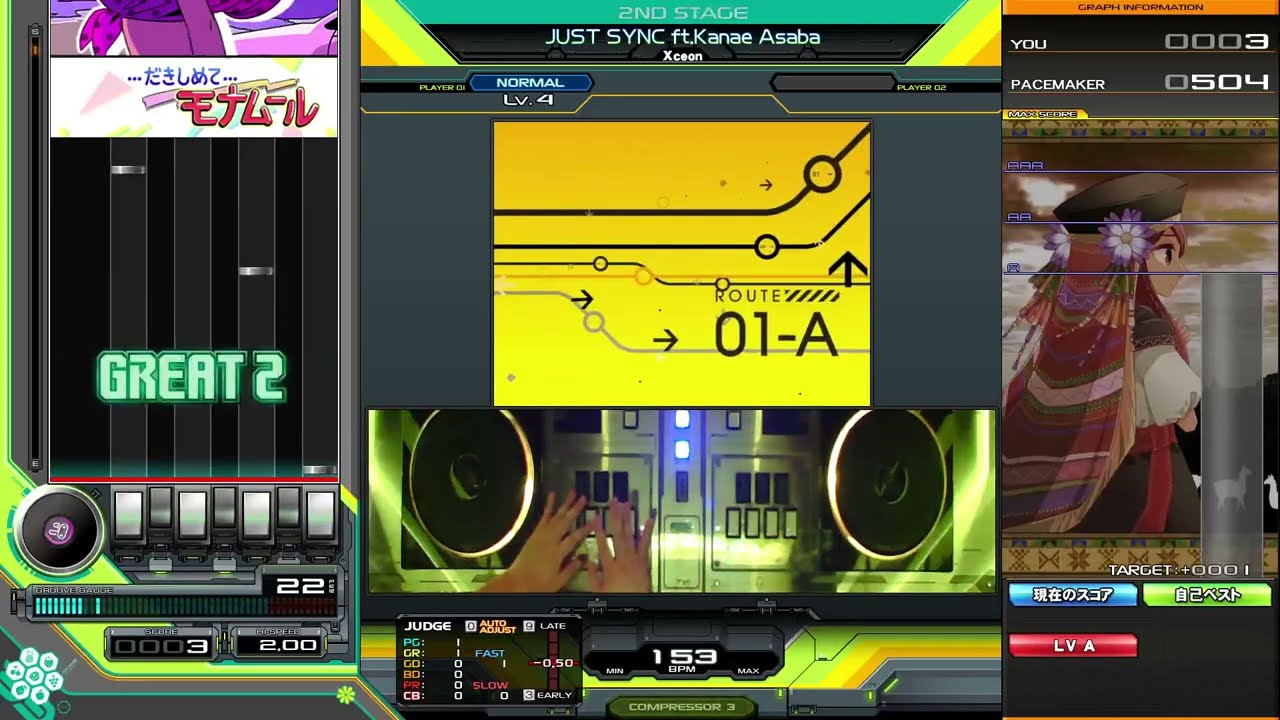 JUST SYNC ft.Kanae Asaba SPN フルコン【beatmania IIDX 33 Sparkle