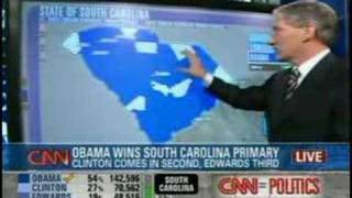 Barack Obama Wins Big in the South Carolina Democrat Primary