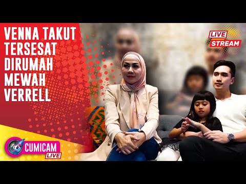 LIVE! Rumah baru nan besar Verrel Bramasta, Venna Melinda takut dan hampir tersesat di dalam rumah