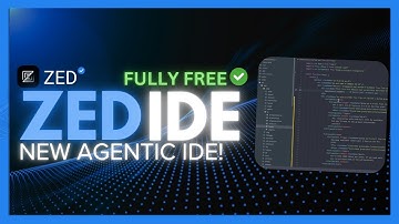 Zed Editor: NEW Agentic AI IDE - Cursor + Windsurf Alternative! FULLY FREE! (Open source)
