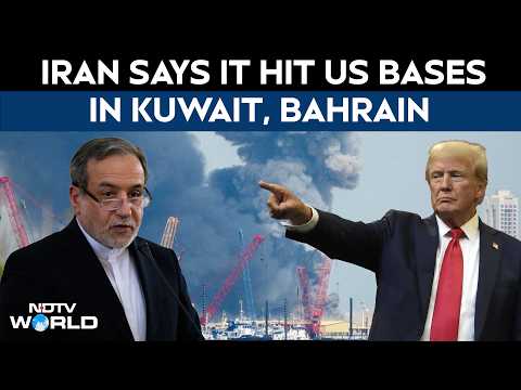 Video Iran Claims Drone, Missile Strikes On US Bases In Kuwait, Bahrain After US Airstrikes
