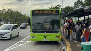 SBS Transit Mercedes-Benz O530 Citaro (Batch 3) SG1235X on Service 45 departing Bus Stop 54101