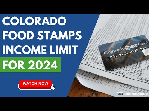 Colorado Food Stamp Income Limits For 2024