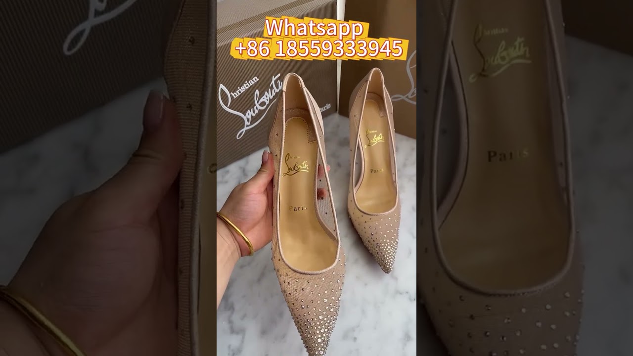 Christian Louboutin Follies Strass 100 mm Pumps Review 