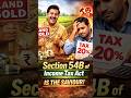 How Rich People Pay ZERO Tax on Land Sale | Section 54B 🔥 #taxsavings #finance #taxlaw