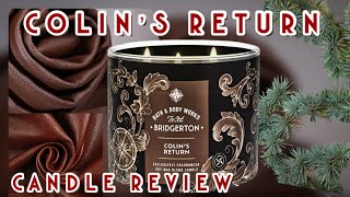 Colin’s Return Candle Review