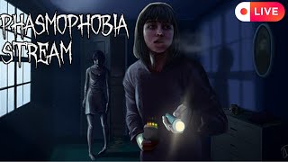🔴 LIVE! Late Night Phasmophobia Games!