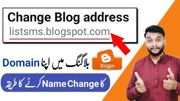 How to Change Blogger Domain Name | Blogger Website ka URL Kaise Change Kare