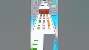 LADDER MASTER RUN 3D Game New Level 🎮Play Win✨ #shorts #games #gaming