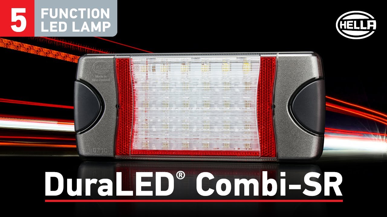 HELLA DuraLED Combi-SR - All-in-one 5 function lamp 