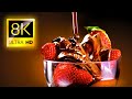 SO SATISFYING DESSERTS 8K ULTRA HD Yummy And Delicious Dessert With Relaxing Music 8K TV 