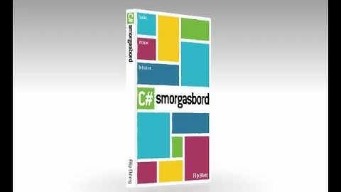 C# Smorgasbord Cover - 3D View