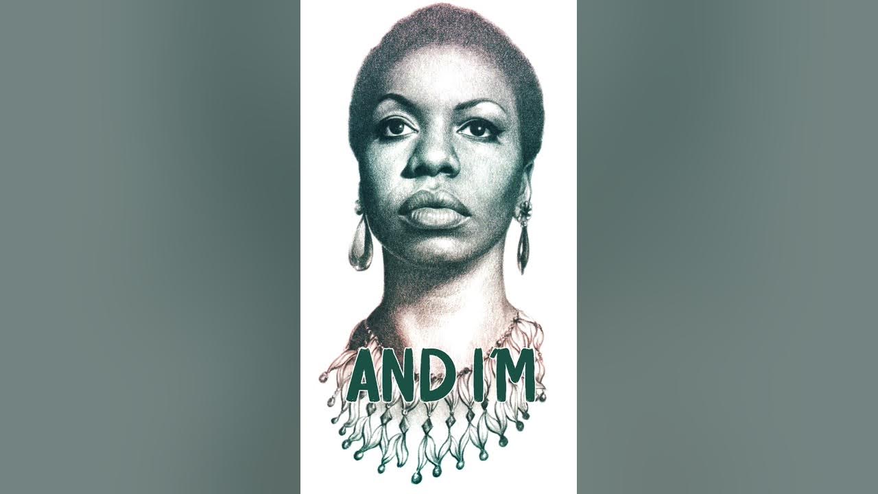 “I am blessed with happiness, and I’m done with loneliness…” #ninasimone #iamblessed 🎨 by T.S. Abe