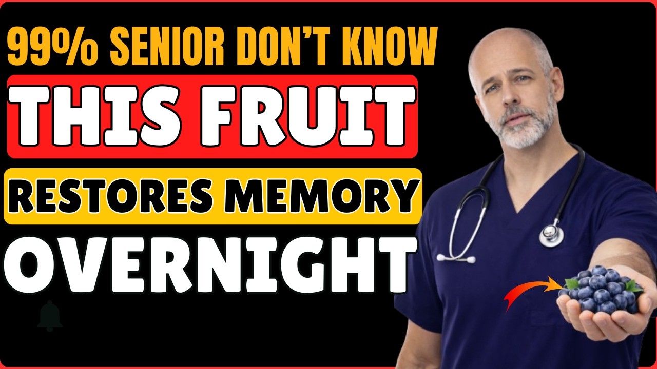 Seniors: Top 3 Fruits That Repair Brain Cells and Memory While You Sleep | DOCTORS EXPLAIN