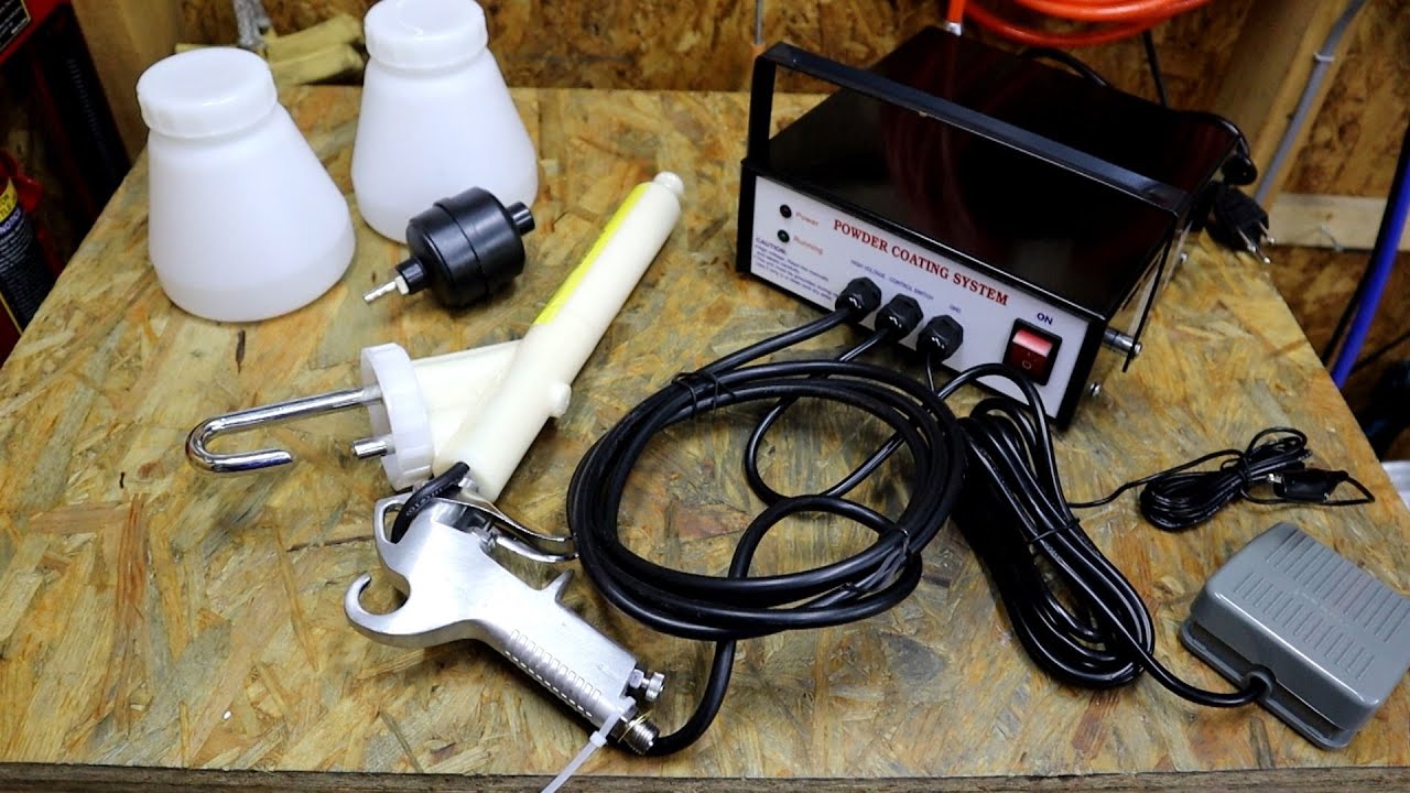 【粉で塗装】パウダーコート（粉体塗装）を試してみるテスト