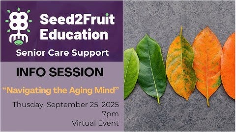 Navigating the Aging MInd