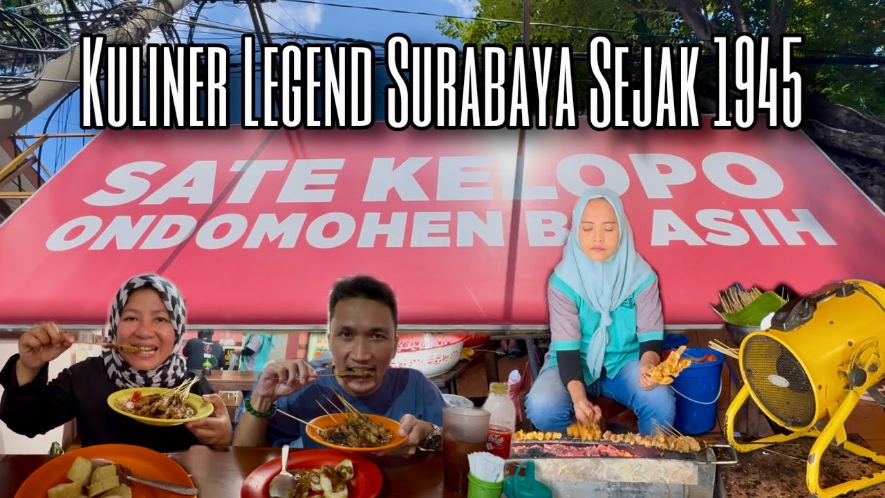 Sate Kelopo Ondomohen Kuliner Legend di Surabaya