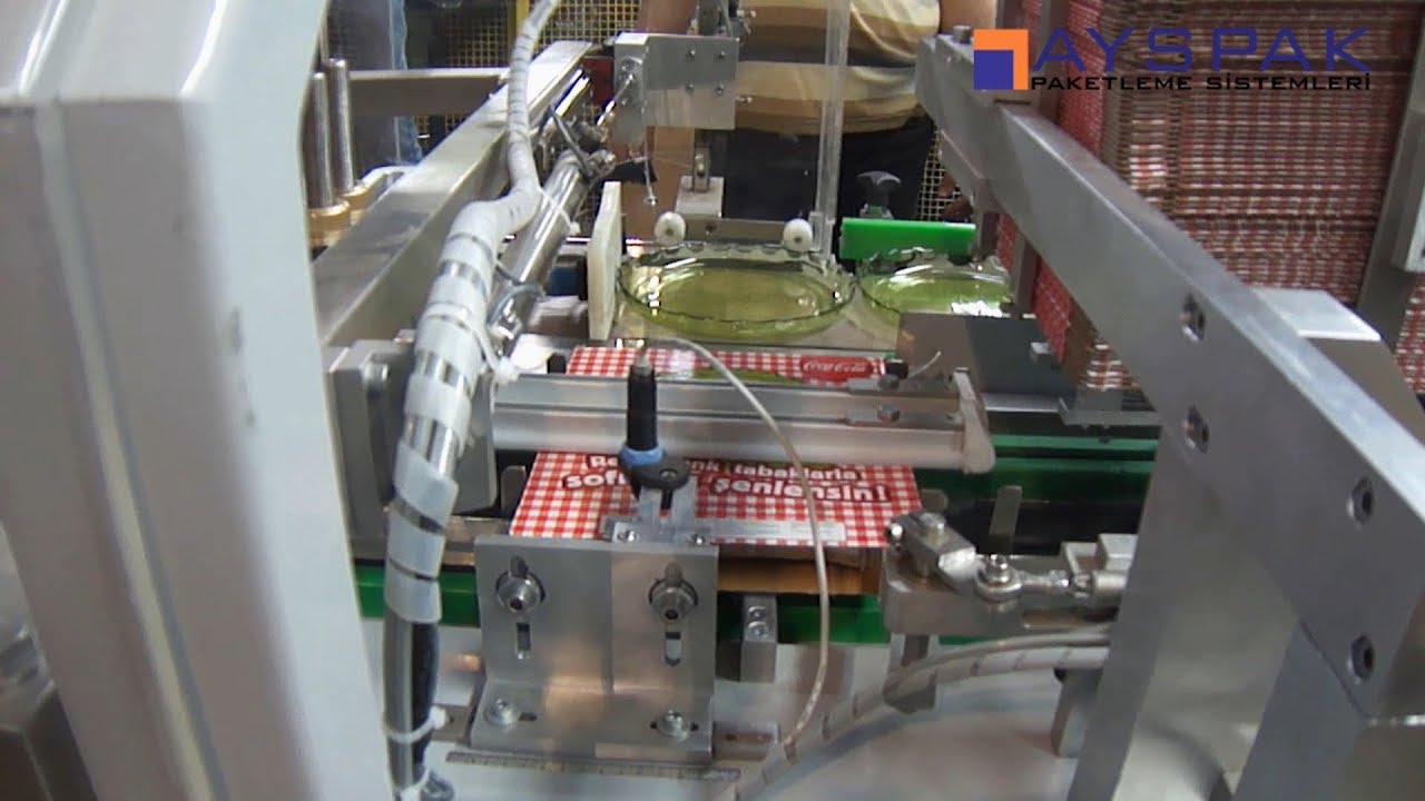 AYSPAK Cam Tabak Kutulama / Glass Plate Cartoner