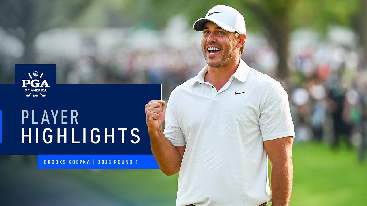Brooks Koepka | Final Round Winning Highlights | 2023 PGA Championship
