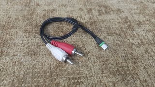 Cara membuat Kabel Micro USB ke RCA