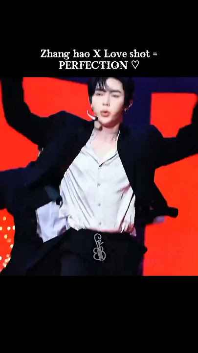 His expressions in EXO Love shot Cover😵 #zhanghao#zb1#zerose#장하오#kpop#viral#fyp