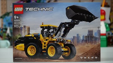 LEGO Technic 42209 Volvo L120 Electric Wheel Loader Speed Build