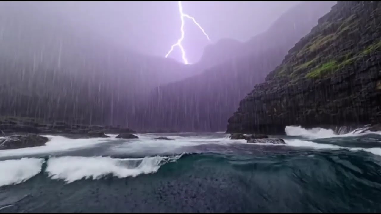 85 Minutes Real Rain Sounds for Deep Sleep | Heavy Rain Sounds for Insomnia