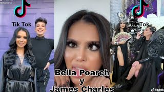 Tik Tok de Bella Poarch y James Charles | Tik Tok Random Everywhere Update