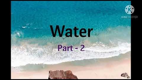 4th std Science(term-2) WATER Part-2