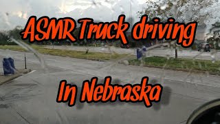 ASMR Truck driving in Nebraska