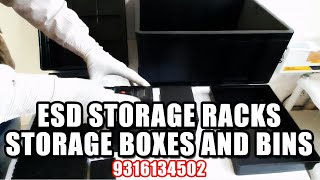 ESD Storage Boxes:  ESD Storage Bins - ESD Storage Component Container @ Best Price in India