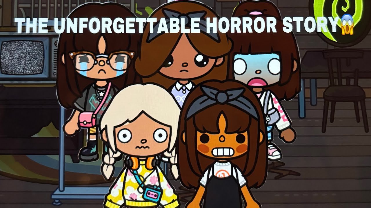 THE UNFORGETTABLE HORROR STORY😱 ||*WITH VOICE|| Toca boca roleplay ...